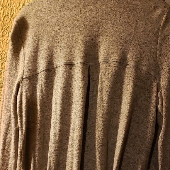 Heathered grey and black cardigan - Picture 7 of 7